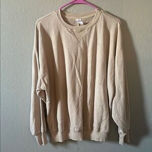 Men's Beige Sweater